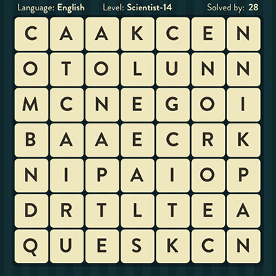  WordBrain Scientist 14 | WordBrain Cheats | Scientist Answers Level 14 
