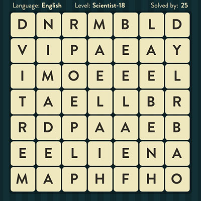  WordBrain Scientist 18 | WordBrain Cheats | Scientist Answers Level 18 