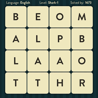  WordBrain Shark 1 | WordBrain Cheats | Shark Answers Level 1 