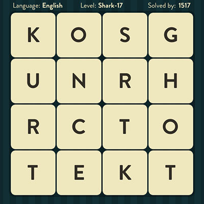  WordBrain Shark 17 | WordBrain Cheats | Shark Answers Level 17 