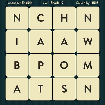  WordBrain Shark 19 | WordBrain Cheats | Shark Answers Level 19 