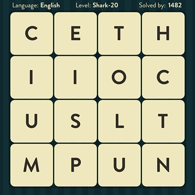  WordBrain Shark 20 | WordBrain Cheats | Shark Answers Level 20 
