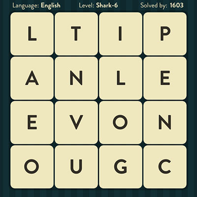  WordBrain Shark 6 | WordBrain Cheats | Shark Answers Level 6 