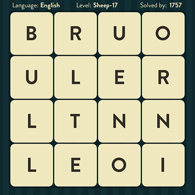  WordBrain Sheep 17 | WordBrain Cheats | Sheep Answers Level 17 