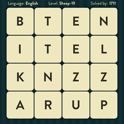  WordBrain Sheep 19 | WordBrain Cheats | Sheep Answers Level 19 