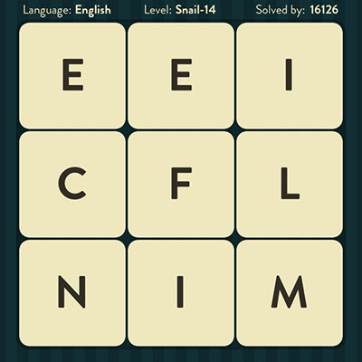  WordBrain Snail 14 | WordBrain Cheats | Snail Answers Level 14 