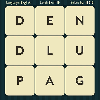  WordBrain Snail 19 | WordBrain Cheats | Snail Answers Level 19 