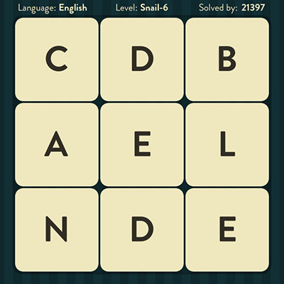  WordBrain Snail 6 | WordBrain Cheats | Snail Answers Level 6 