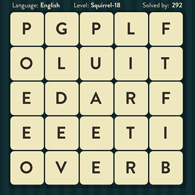  WordBrain Squirrel 18 | WordBrain Cheats | Squirrel Answers Level 18 