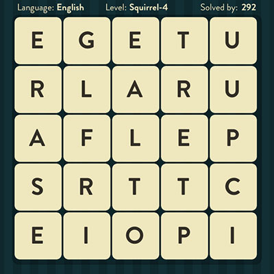  WordBrain Squirrel 4 | WordBrain Cheats | Squirrel Answers Level 4 