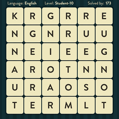  WordBrain Student 10 | WordBrain Cheats | Student Answers Level 10 