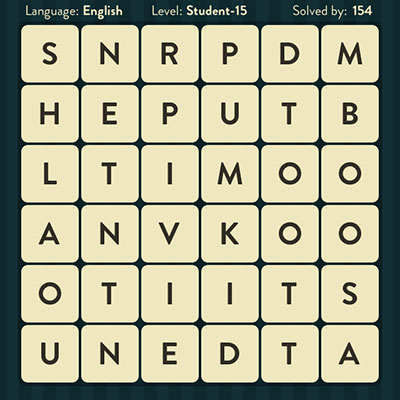  WordBrain Student 15 | WordBrain Cheats | Student Answers Level 15 
