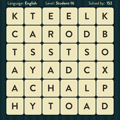  WordBrain Student 16 | WordBrain Cheats | Student Answers Level 16 