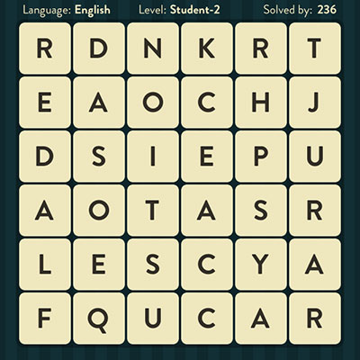  WordBrain Student 2 | WordBrain Cheats | Student Answers Level 2 