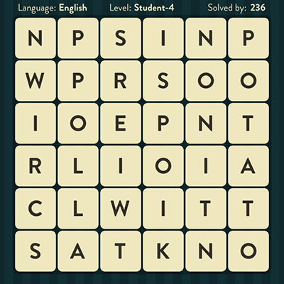  WordBrain Student 4 | WordBrain Cheats | Student Answers Level 4 