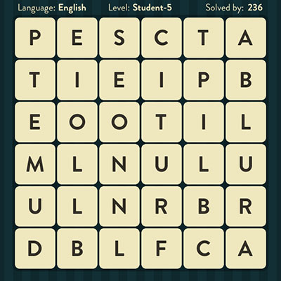  WordBrain Student 5 | WordBrain Cheats | Student Answers Level 5 