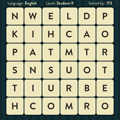  WordBrain Student 9 | WordBrain Cheats | Student Answers Level 9 