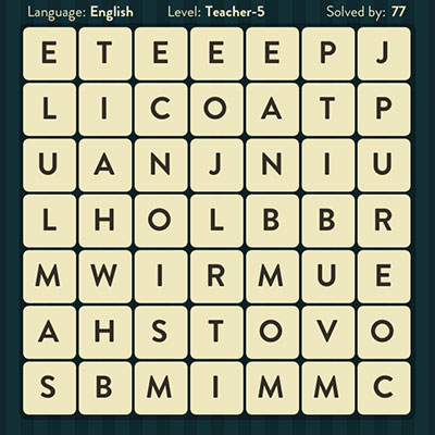  WordBrain Teacher 5 | WordBrain Cheats | Teacher Answers Level 5 