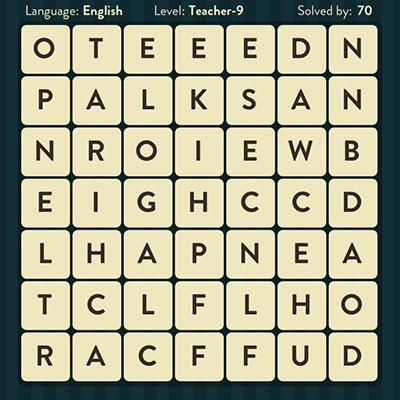  WordBrain Teacher 9 | WordBrain Cheats | Teacher Answers Level 9 