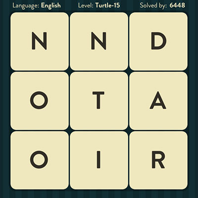  WordBrain Turtle 15 | WordBrain Cheats | Turtle Answers Level 15 